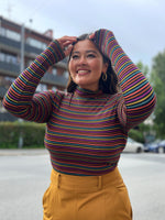 Last inn bildet i Galleri-visningsprogrammet, King Louie turtleneck Pologenser Rolla stripe
