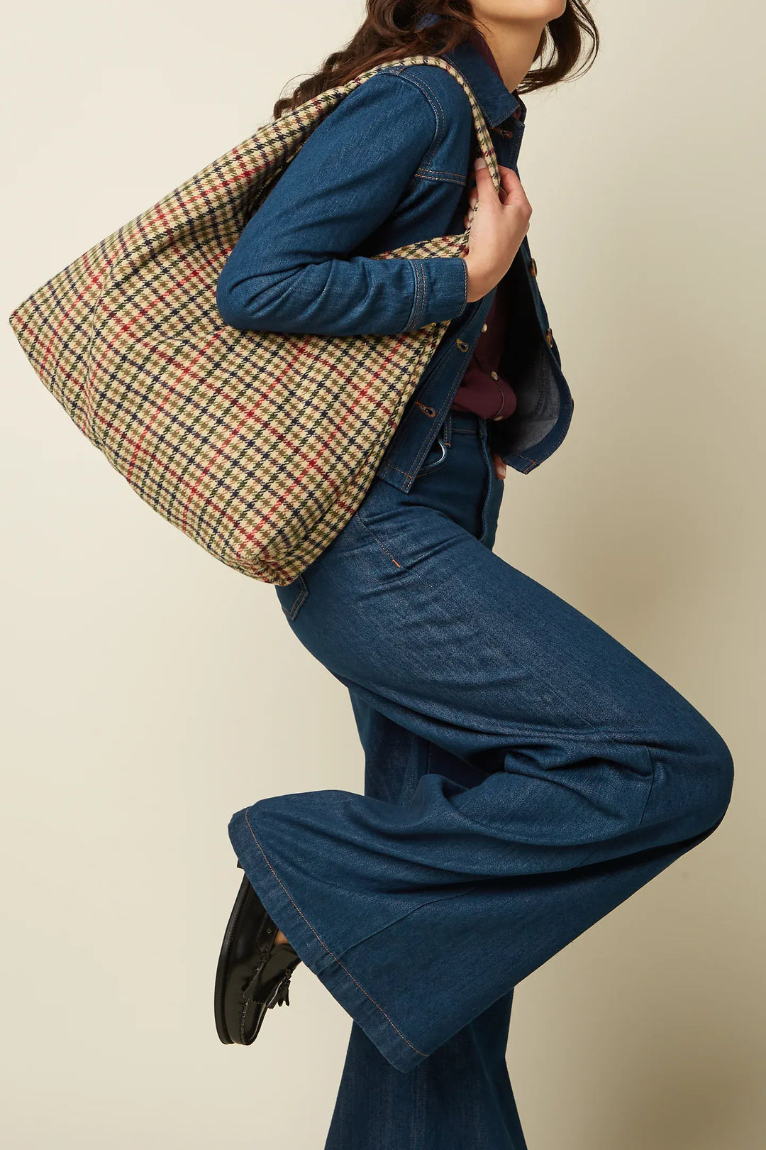 King Louie vesker Tote bag - glace marzipan