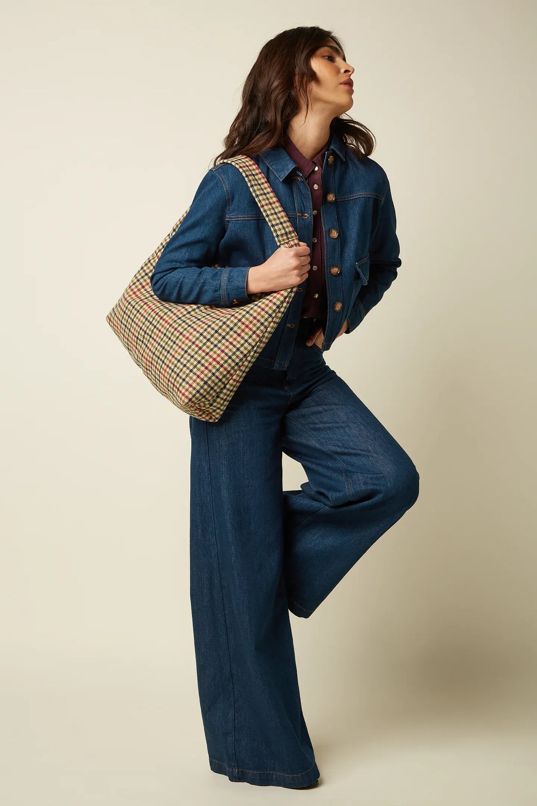 King Louie vesker Tote bag - glace marzipan