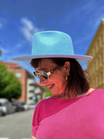 Last inn bildet i Galleri-visningsprogrammet, Lemonade hatt Hatt Limetta - lyseblå
