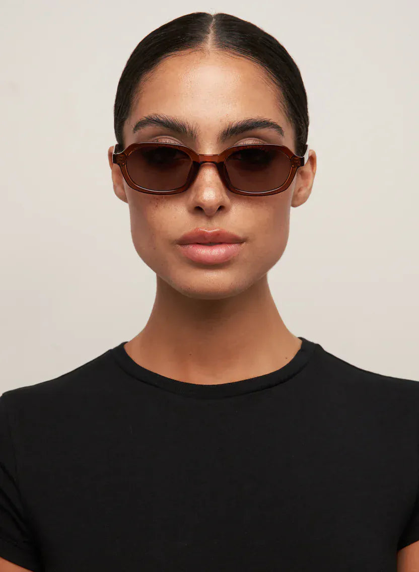 Otra Eyewear solbriller Solbriller Abby - transparent maple