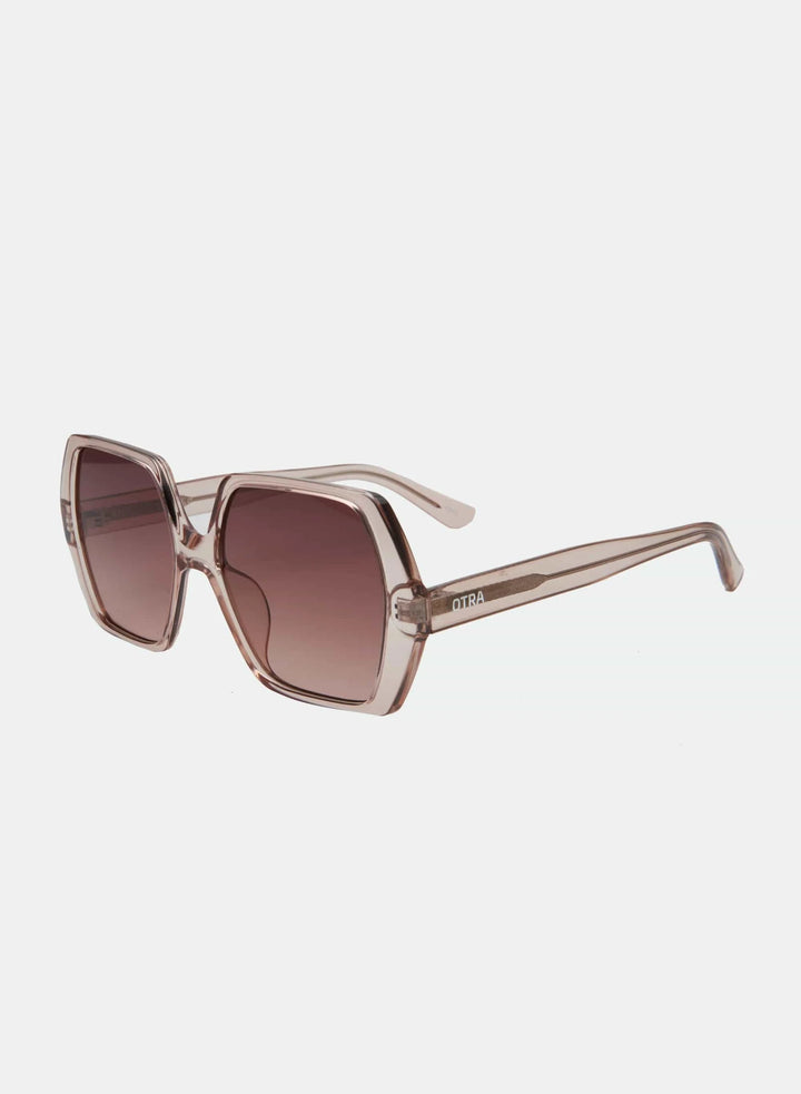 Otra Eyewear solbriller Solbriller Fleur - Transparent Taupe