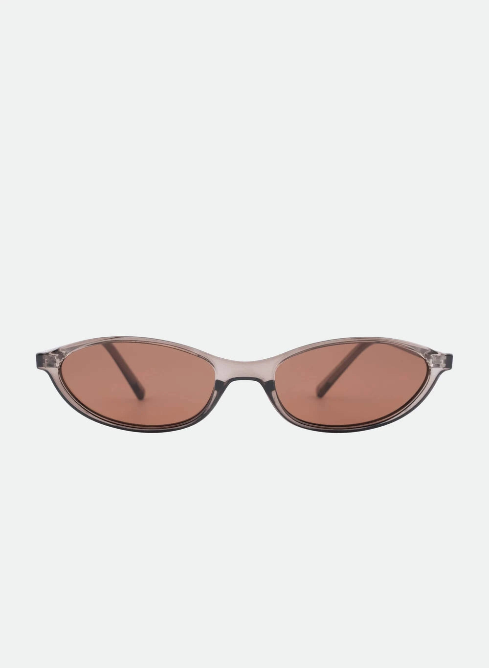 Otra Eyewear solbriller Solbriller Hazel - Transparent Olive / Brown