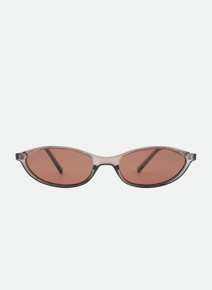 Otra Eyewear solbriller Solbriller Hazel - Transparent Olive / Brown