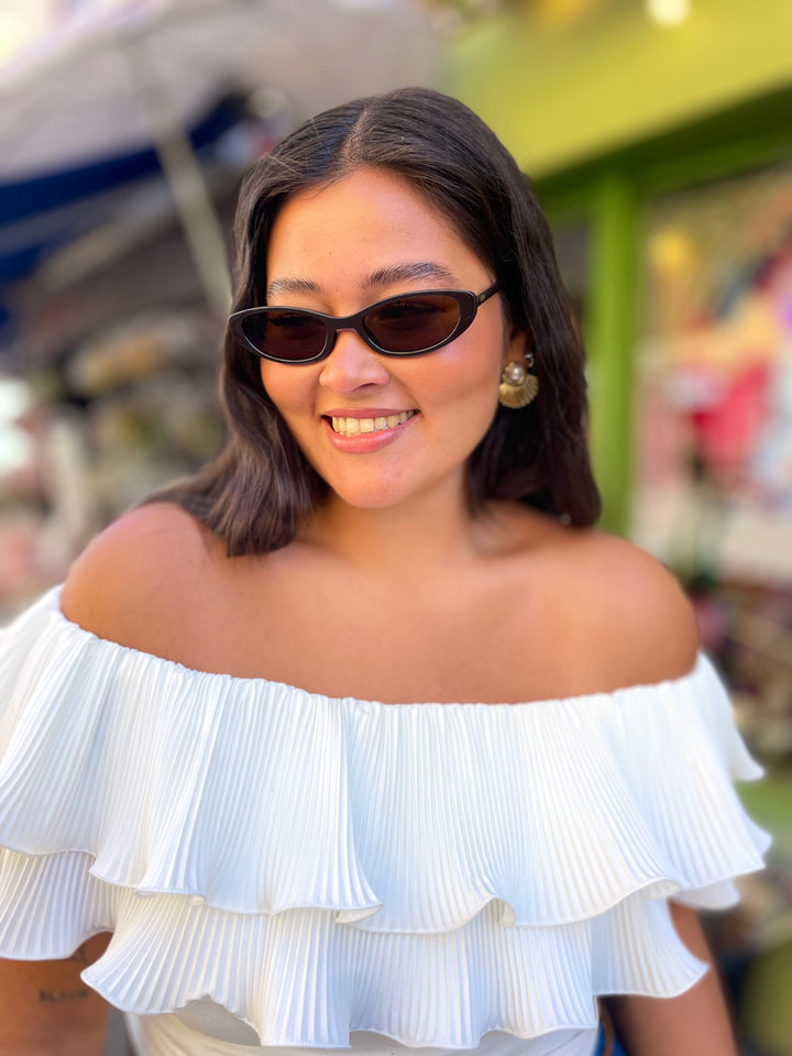 Otra Eyewear solbriller Solbriller Lulu - dark chocolate brun