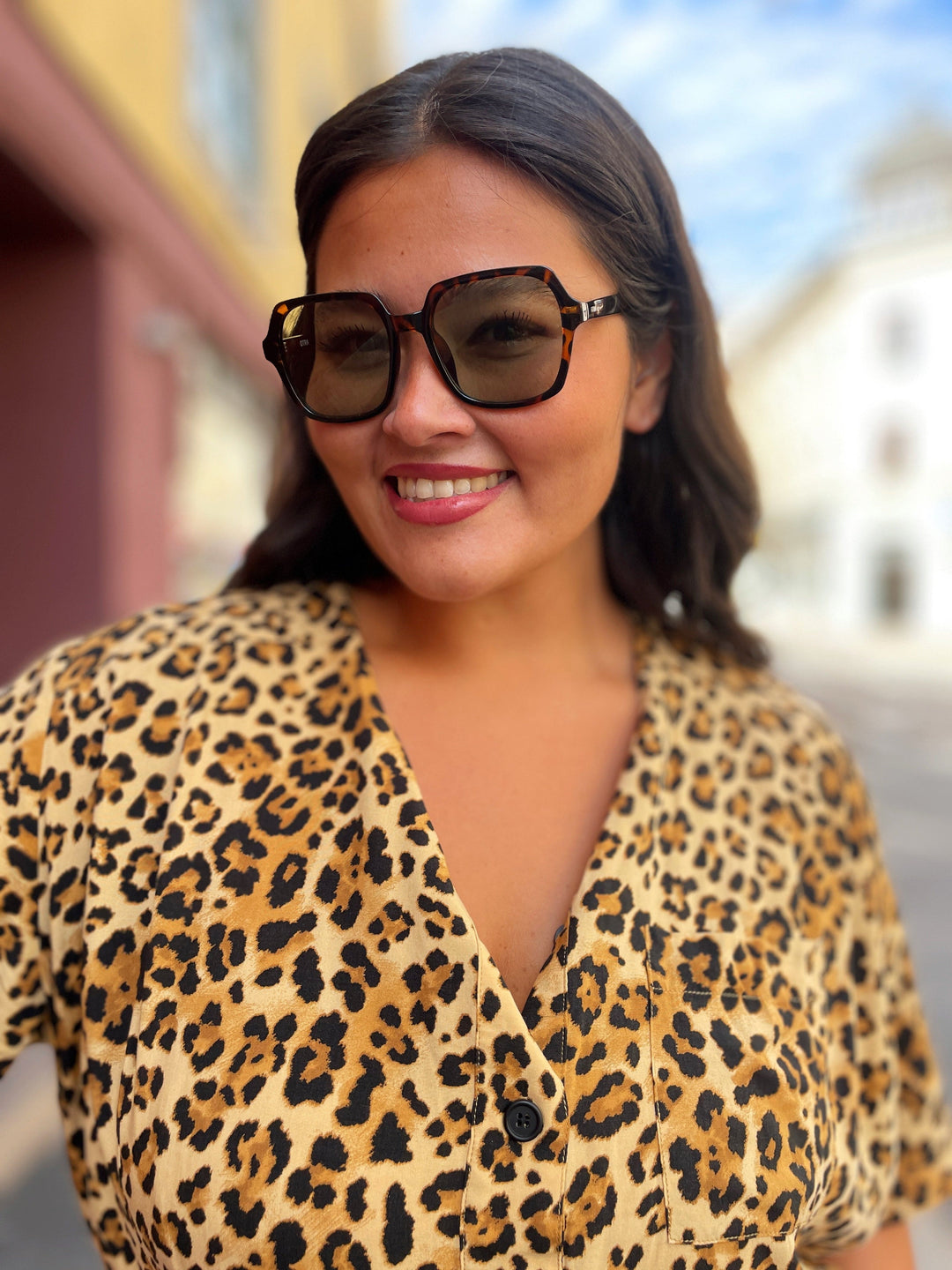 Otra Eyewear solbriller Solbriller Sady - Tortoise/Green