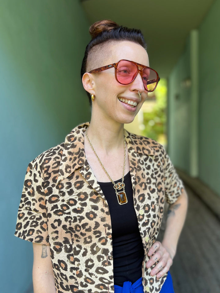 Otra Eyewear solbriller Solbriller Stevie - Orange tortoise