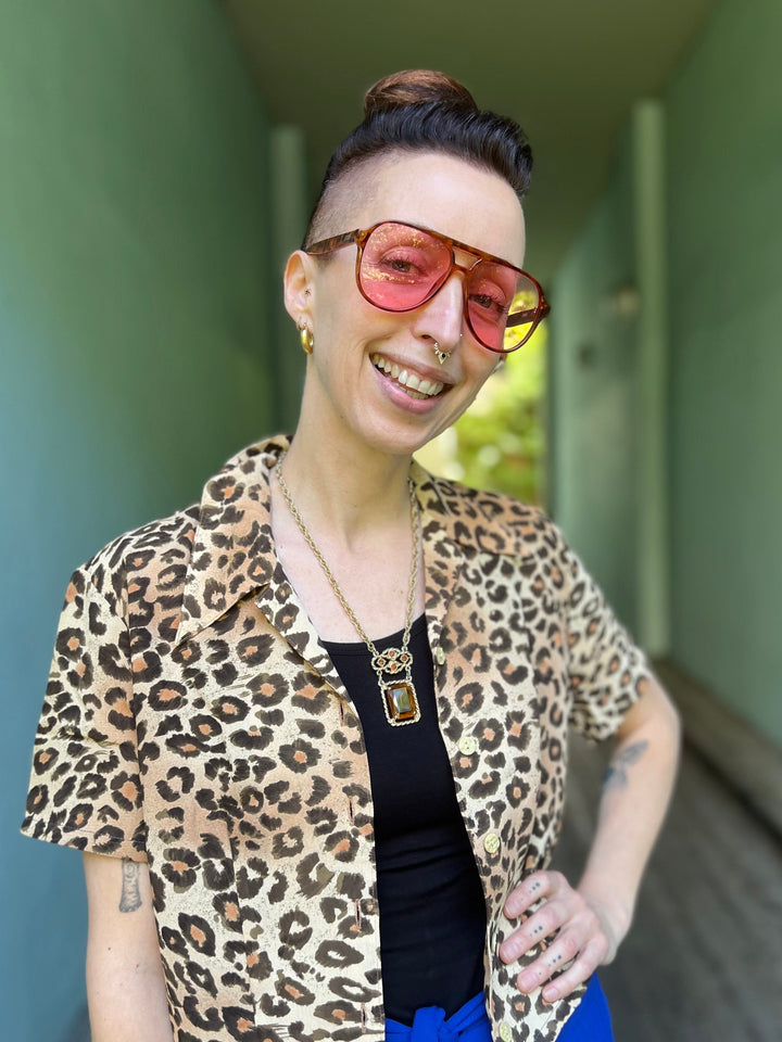 Otra Eyewear solbriller Solbriller Stevie - Orange tortoise