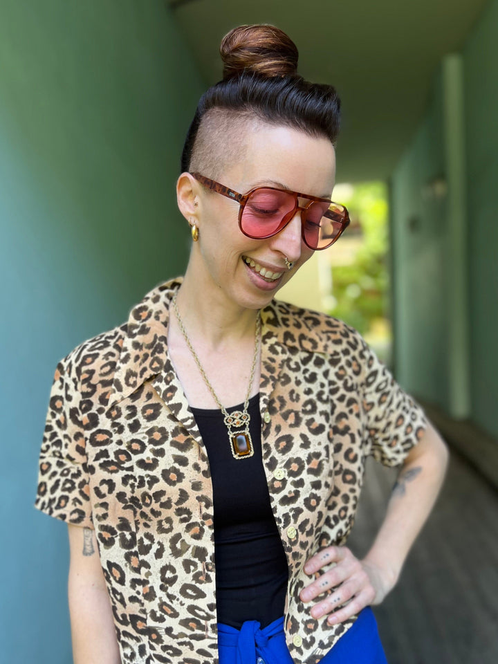 Otra Eyewear solbriller Solbriller Stevie - Orange tortoise
