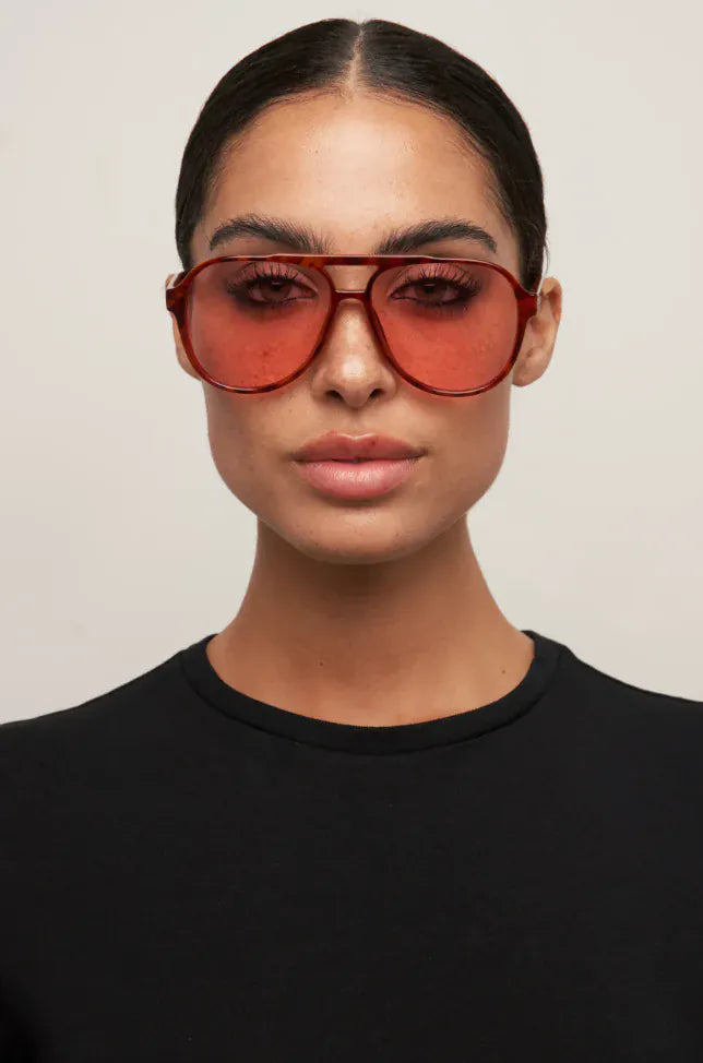 Otra Eyewear solbriller Solbriller Stevie - Orange tortoise