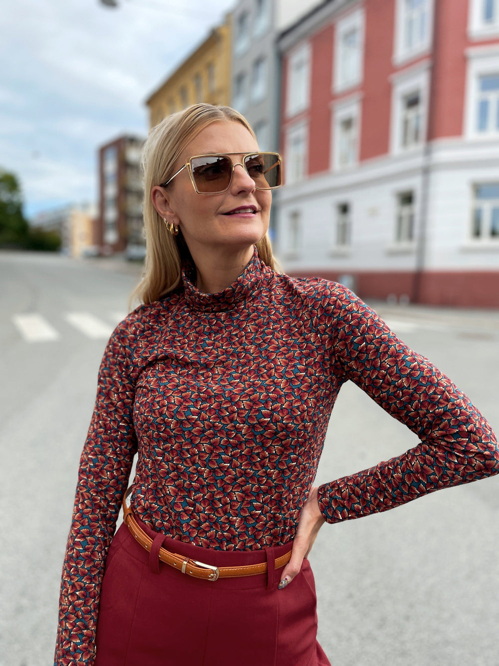 Otra Eyewear solbriller Solbriller Velda - gull/brun