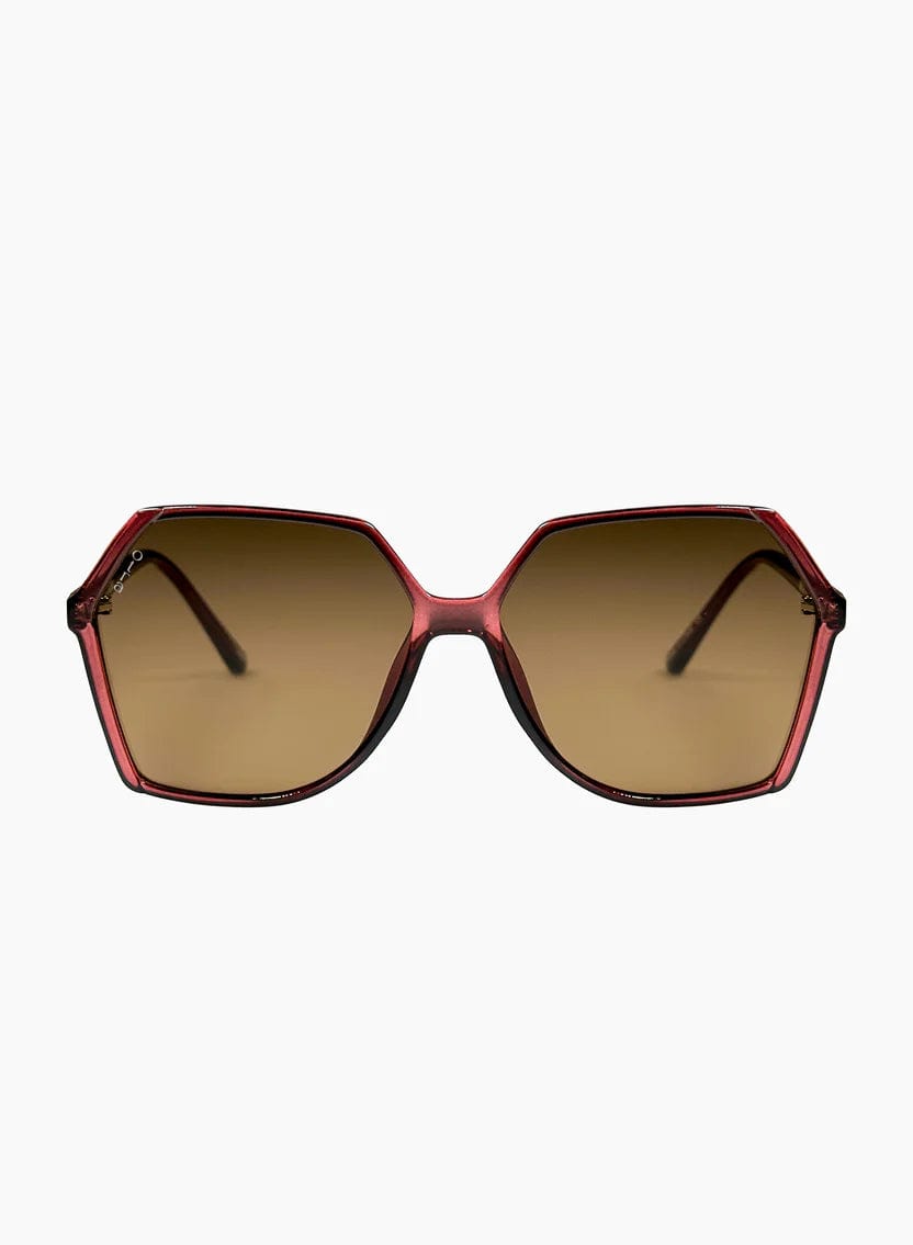 Otra Eyewear solbriller Virgo - transparent chocolate