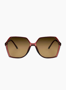 Otra Eyewear solbriller Virgo - transparent chocolate