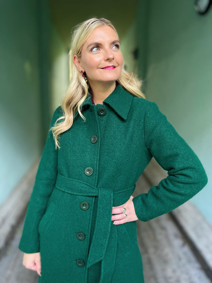 Arabella Kennedy kåpe - forest green
