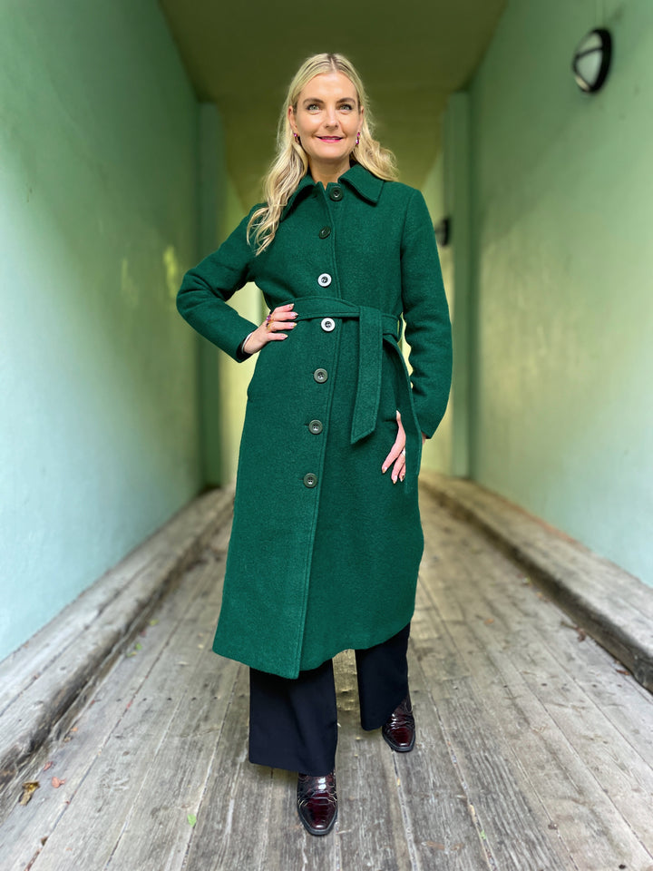 Arabella Kennedy kåpe - forest green