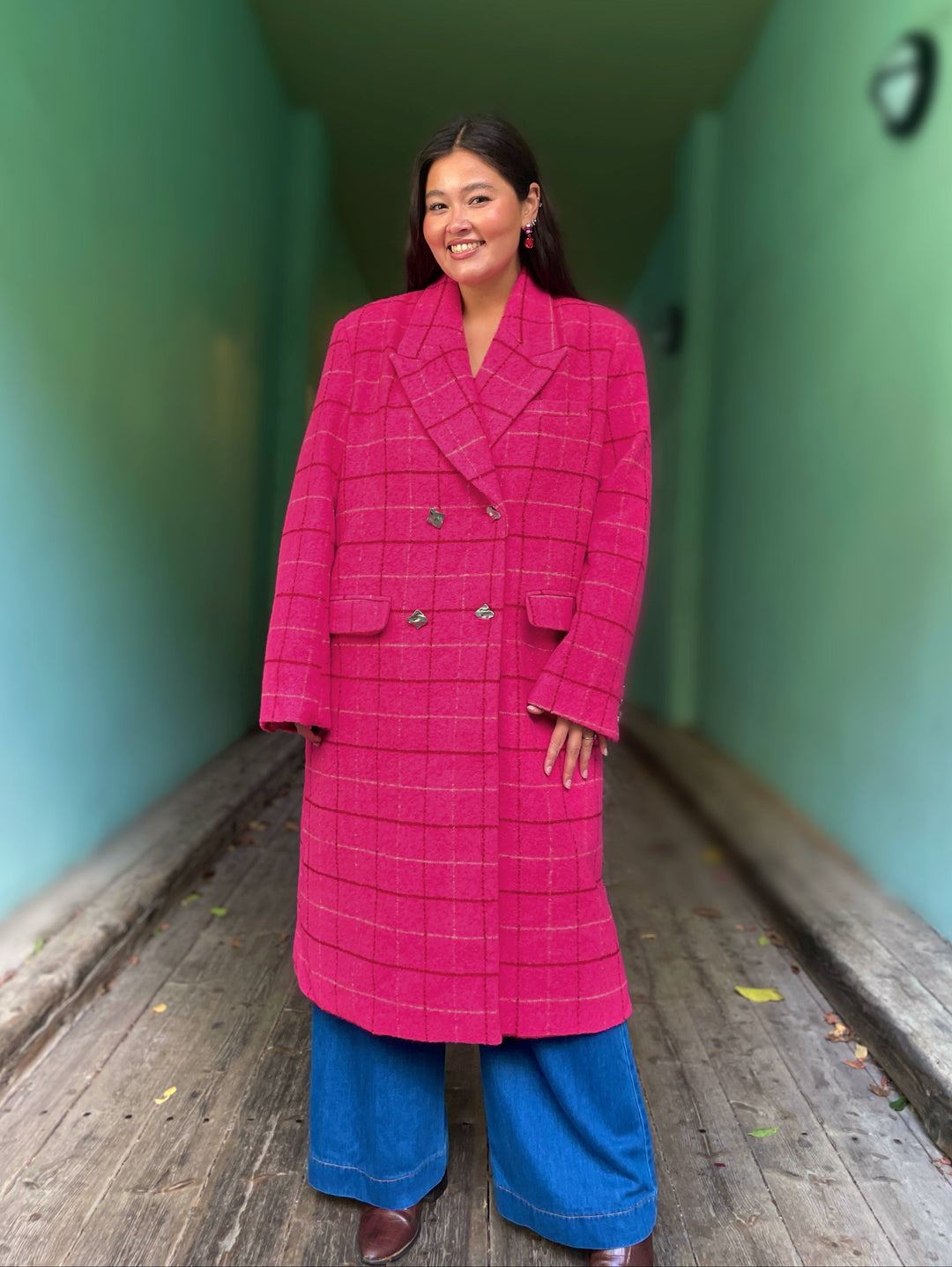 Sloane kåpe - rosa