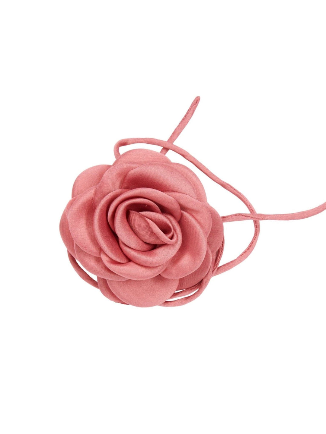 Pico halskjede Satin Rose string - rouge