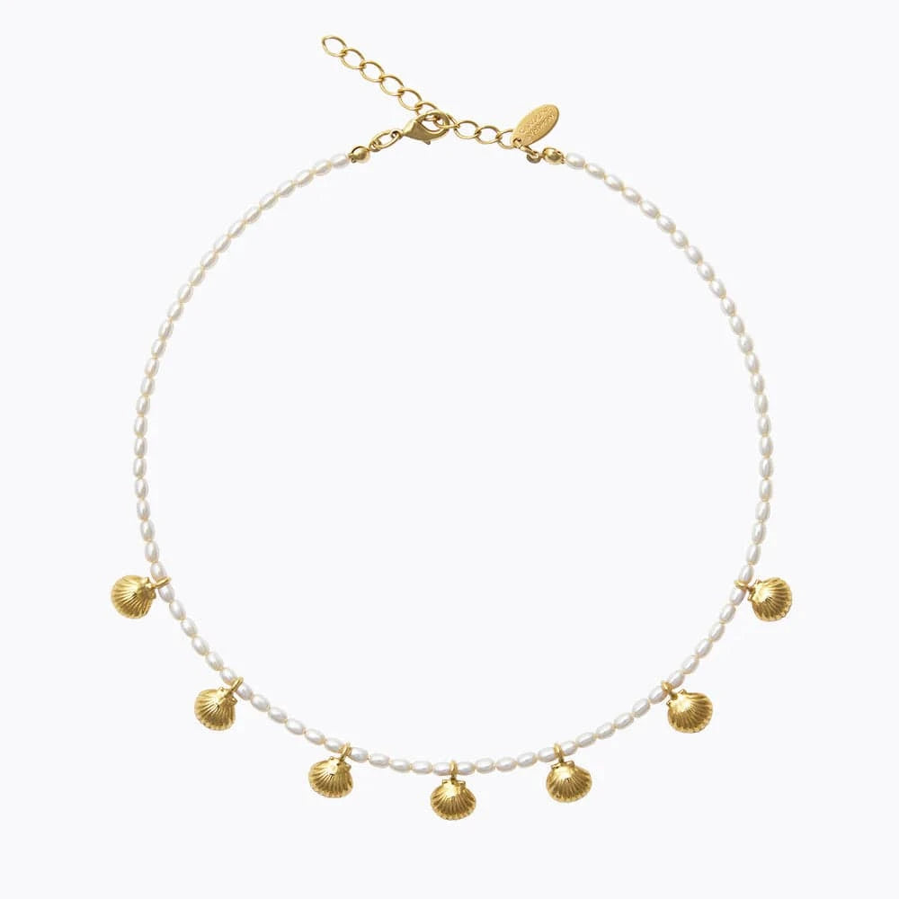 Pico halskjeder Shell Pearl choker necklace