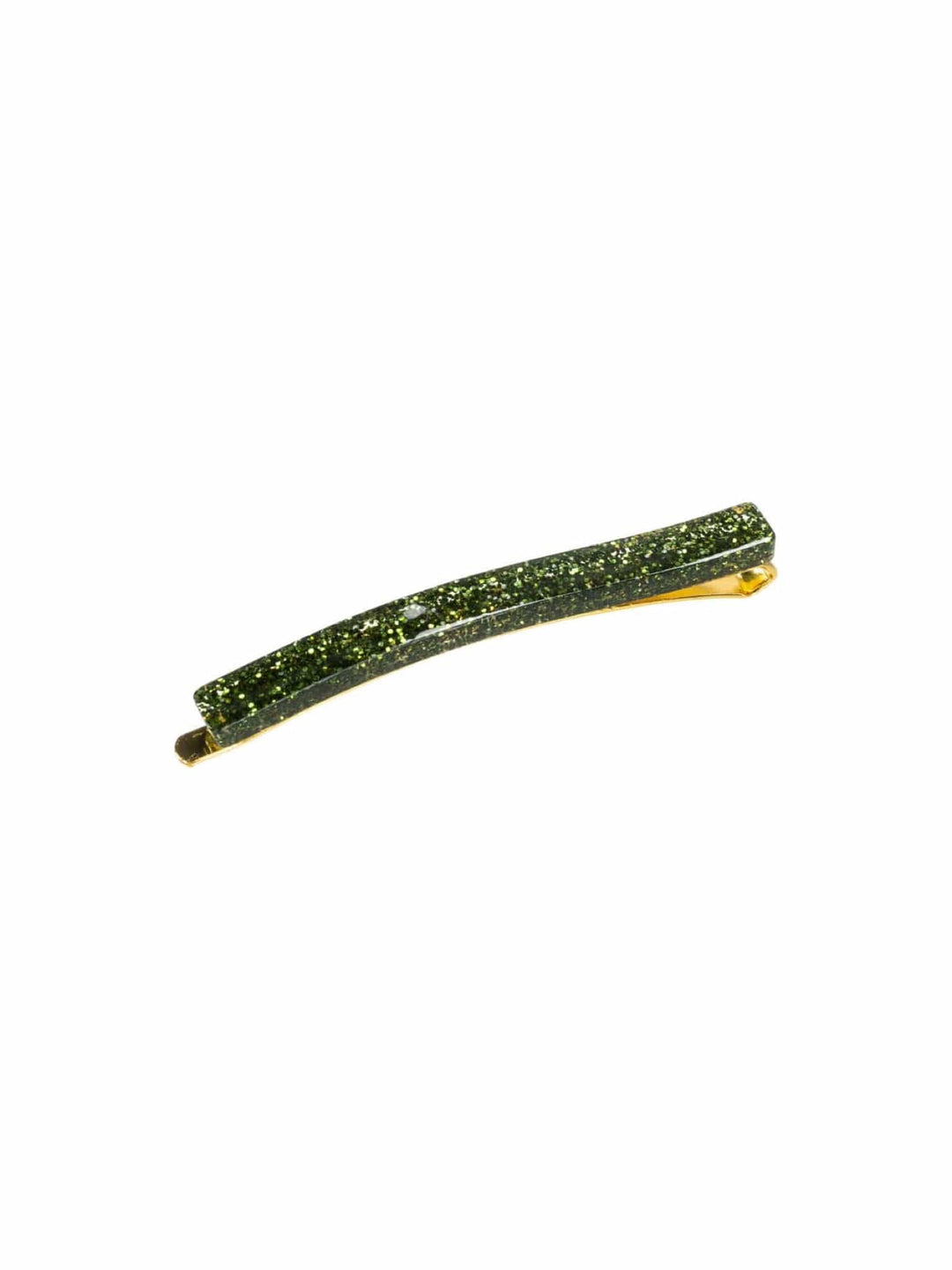 Pico hårpynt Bobby pin -  green full glitter