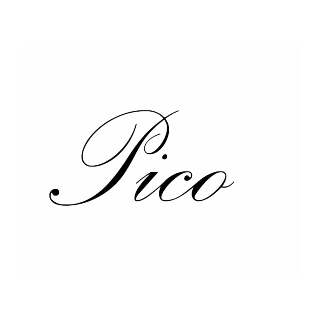 Pico hårpynt Click hårspenne - turquoise stripe