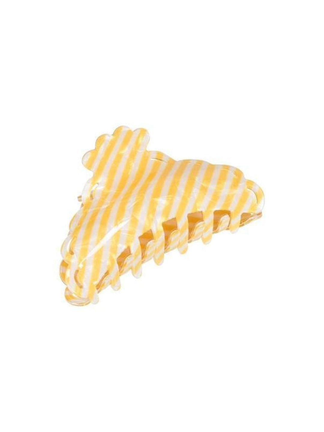 Pico hårpynt Elly stripe hårklype - yellow and white