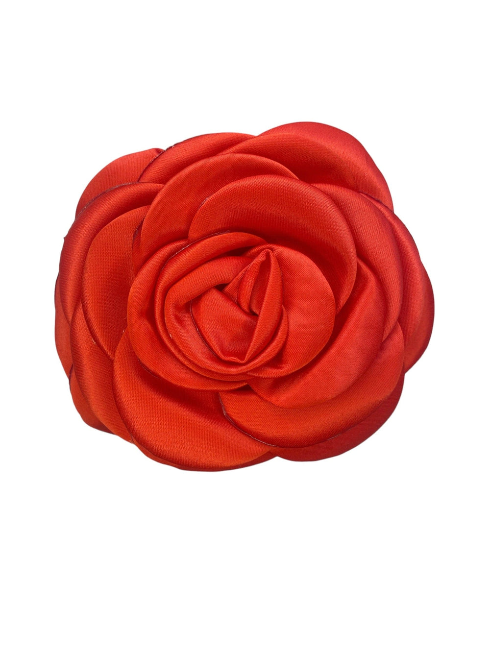 Pico hårpynt Hårklype Giant Satin rose - bright red