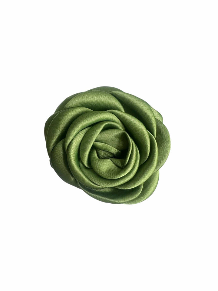 Pico hårpynt Hårklype liten Satin rose - olive
