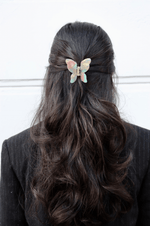 Last inn bildet i Galleri-visningsprogrammet, Pico hårpynt Hårklype sommerfugl - multi pastell
