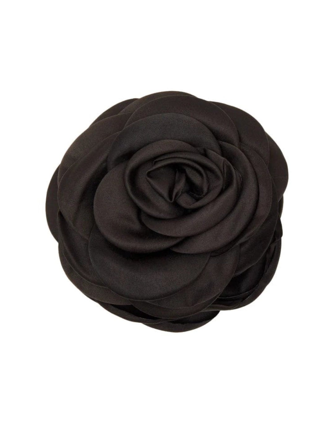 Pico hårpynt Hårklype Stor Satin rose - black