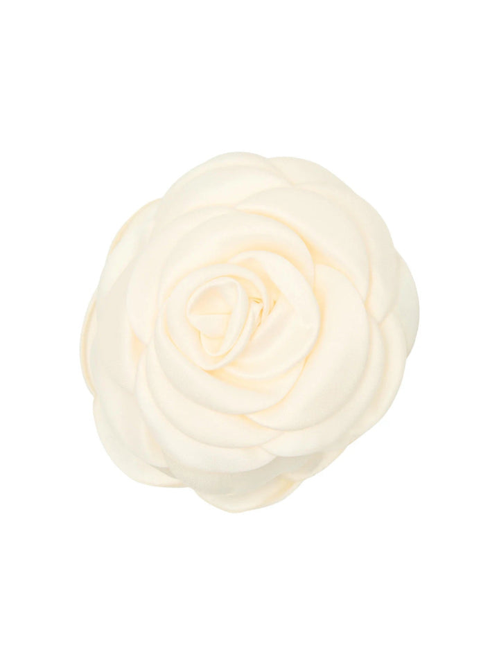 Pico hårpynt Hårklype Stor Satin rose - ivory