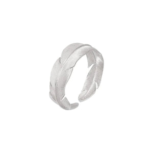 Pico ringer Feather ring - sølv