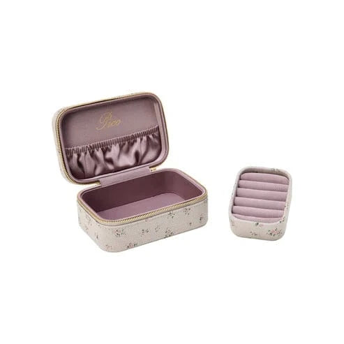 Pico Smykkeskrin Smykkeskrin Trinket - taupe flower