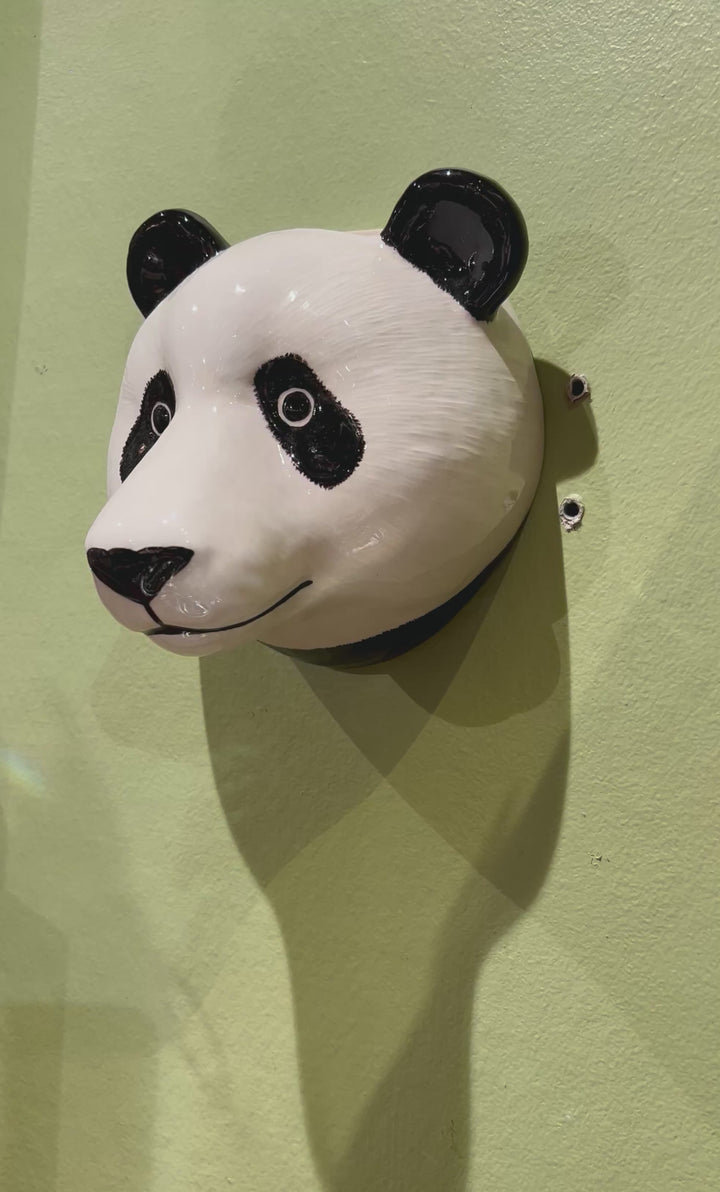 Stor veggvase - panda