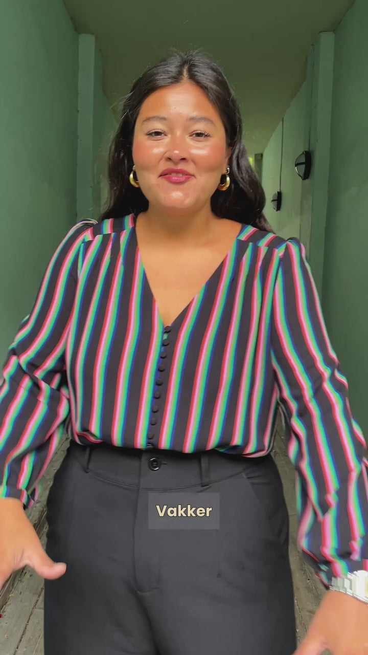 Erin Harley Stripe bluse