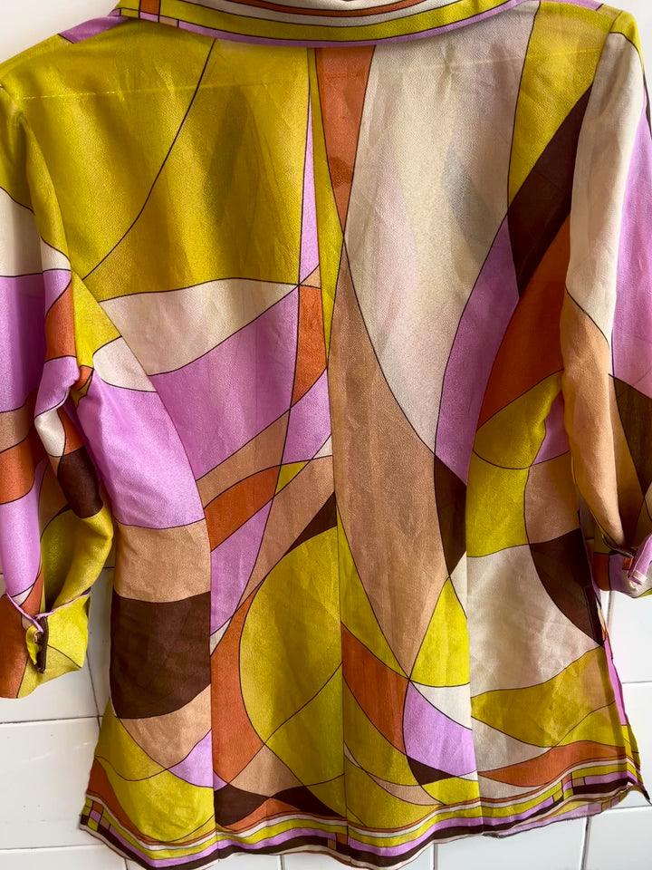 Vintagebluse - 70s, str XXS