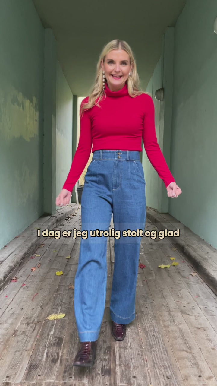 Hepburn pants - denim