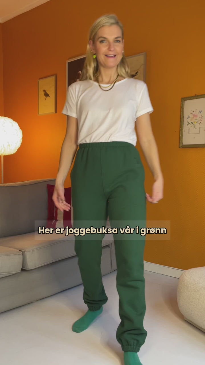 Sassy sweatpants - dark green