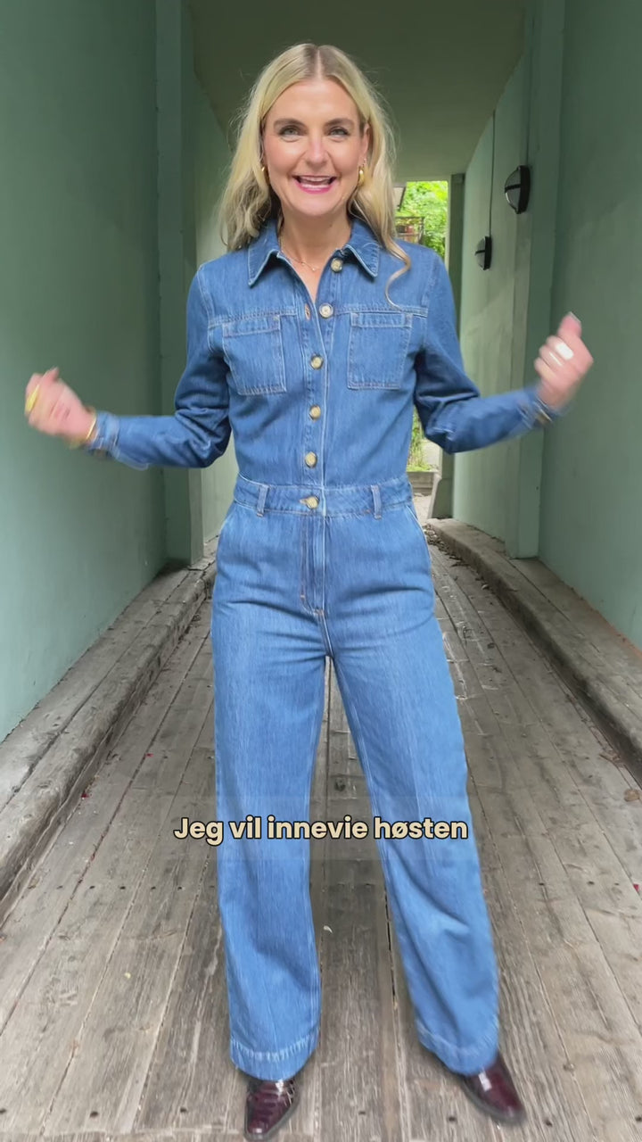 Tania Denim Jumpsuit