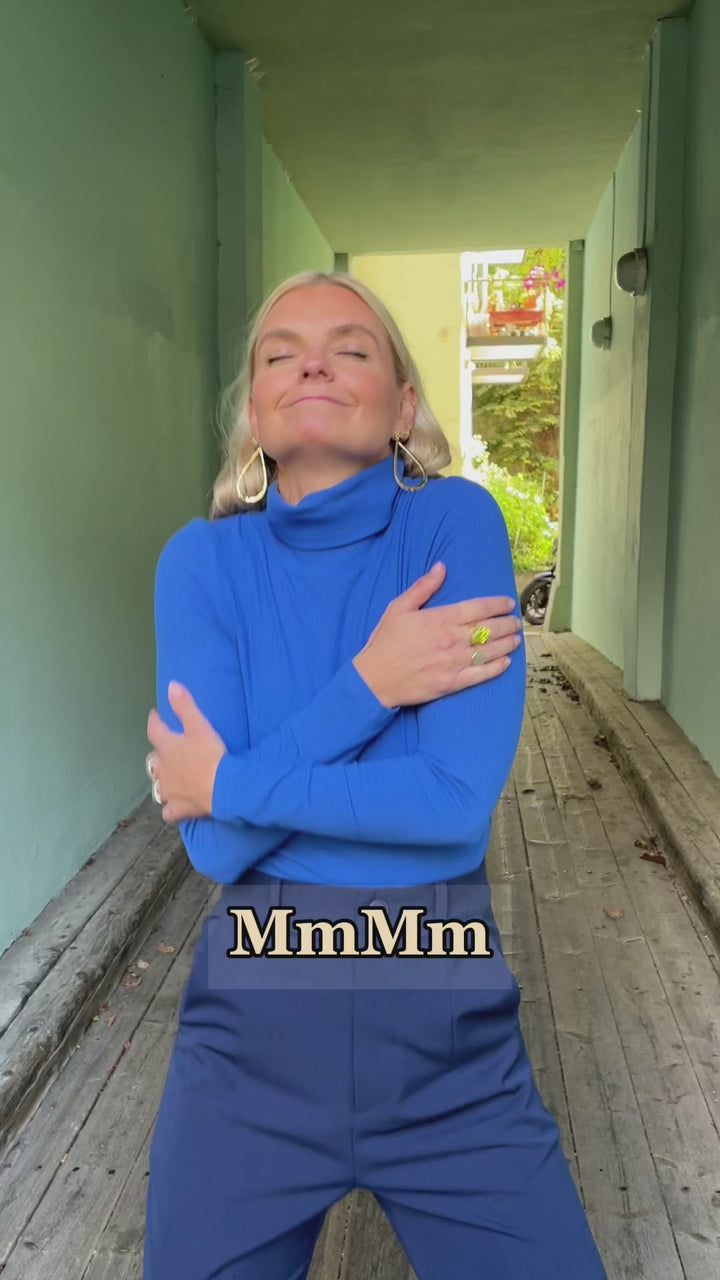 Cozy topp - blå