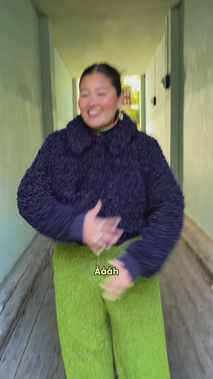 Isa Basil Fur jakke