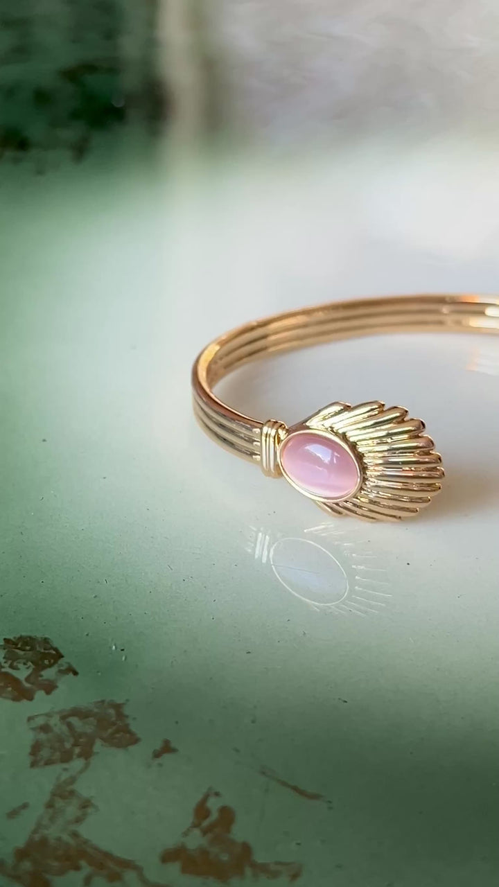 Armbånd Venus Bangle - zephyr gull