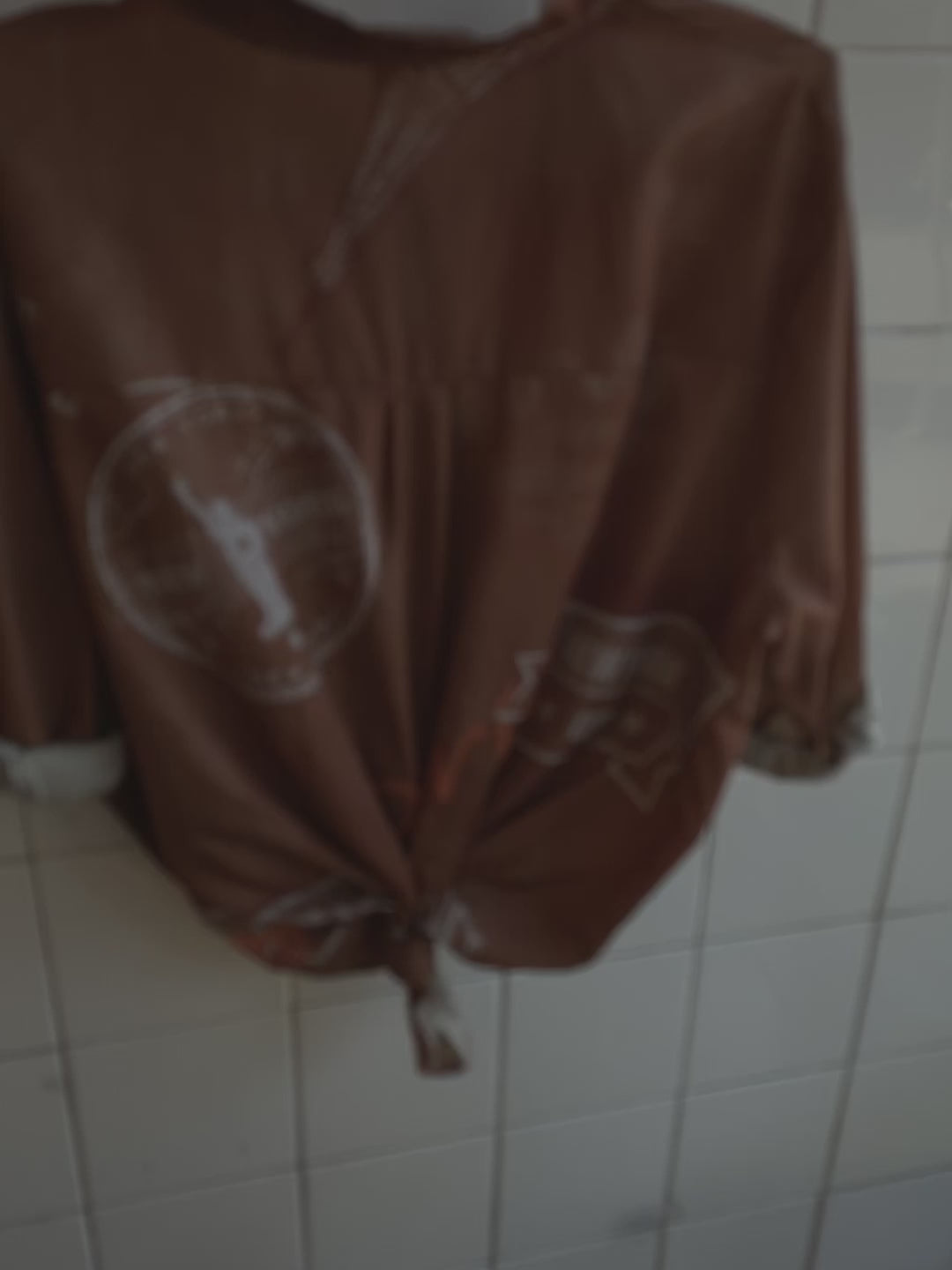 Vintagebluse - New York, str 4XL