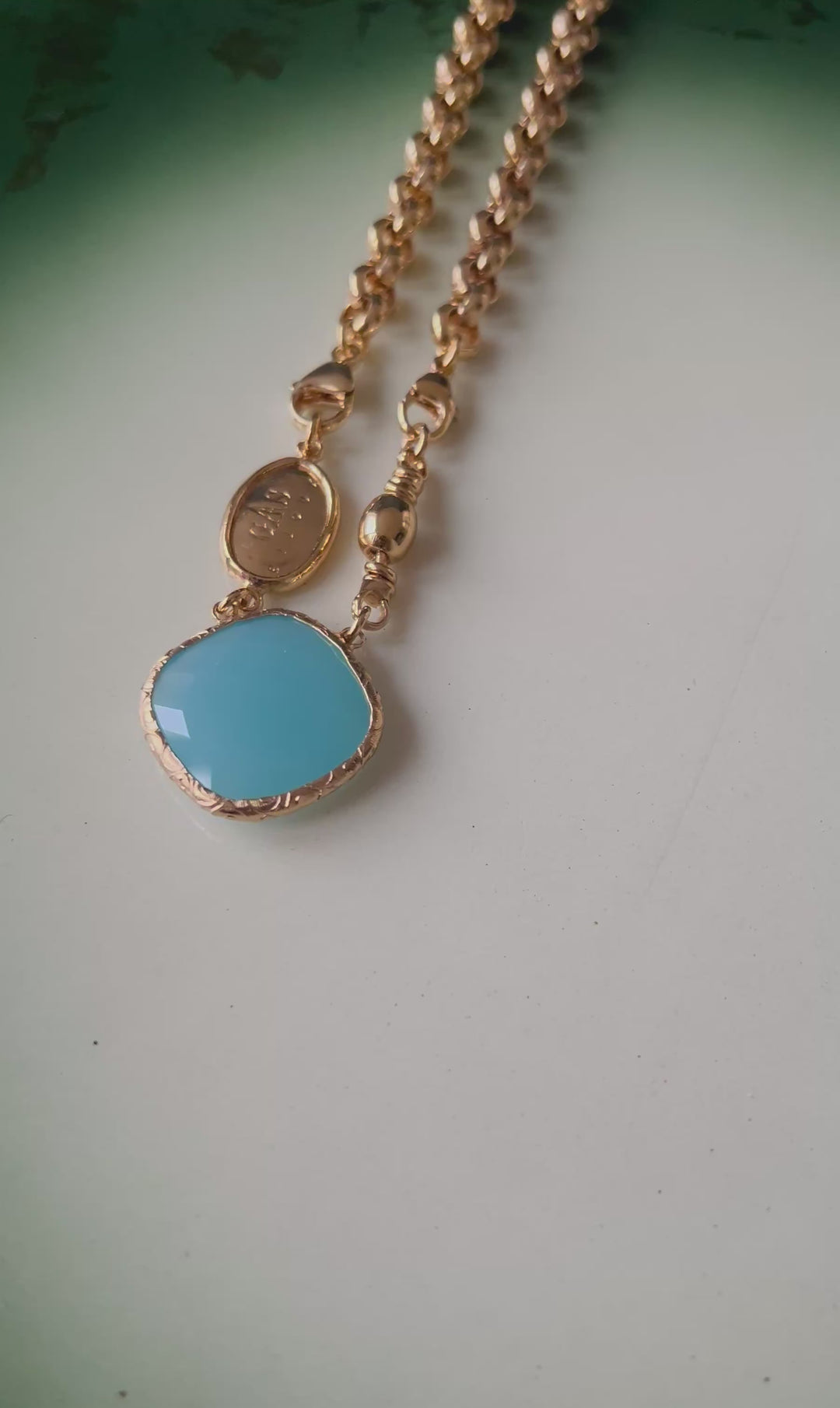 Billy halskjede Kalsitt