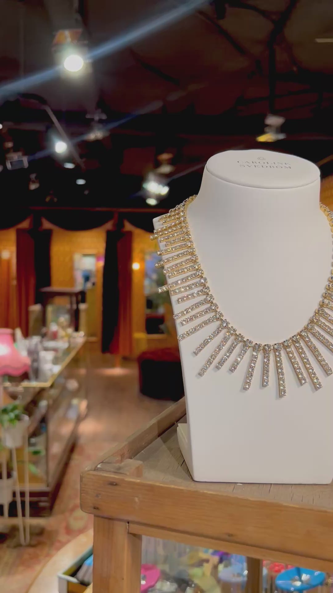 Soltice Necklace - crystal