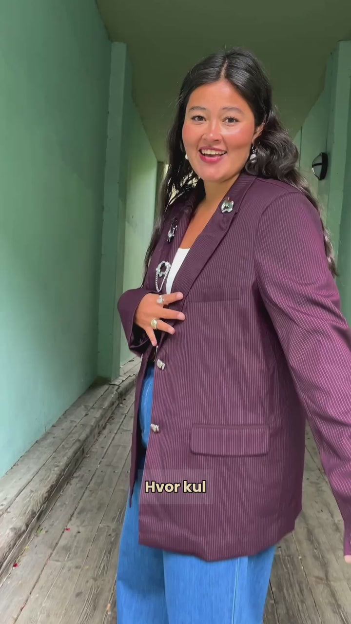 Diana blazer - Grape