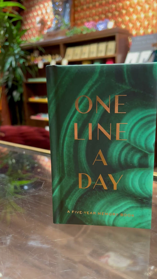 Malachite Green One Line a Day: A Five-Year Memory Book – Frøken Dianas ...