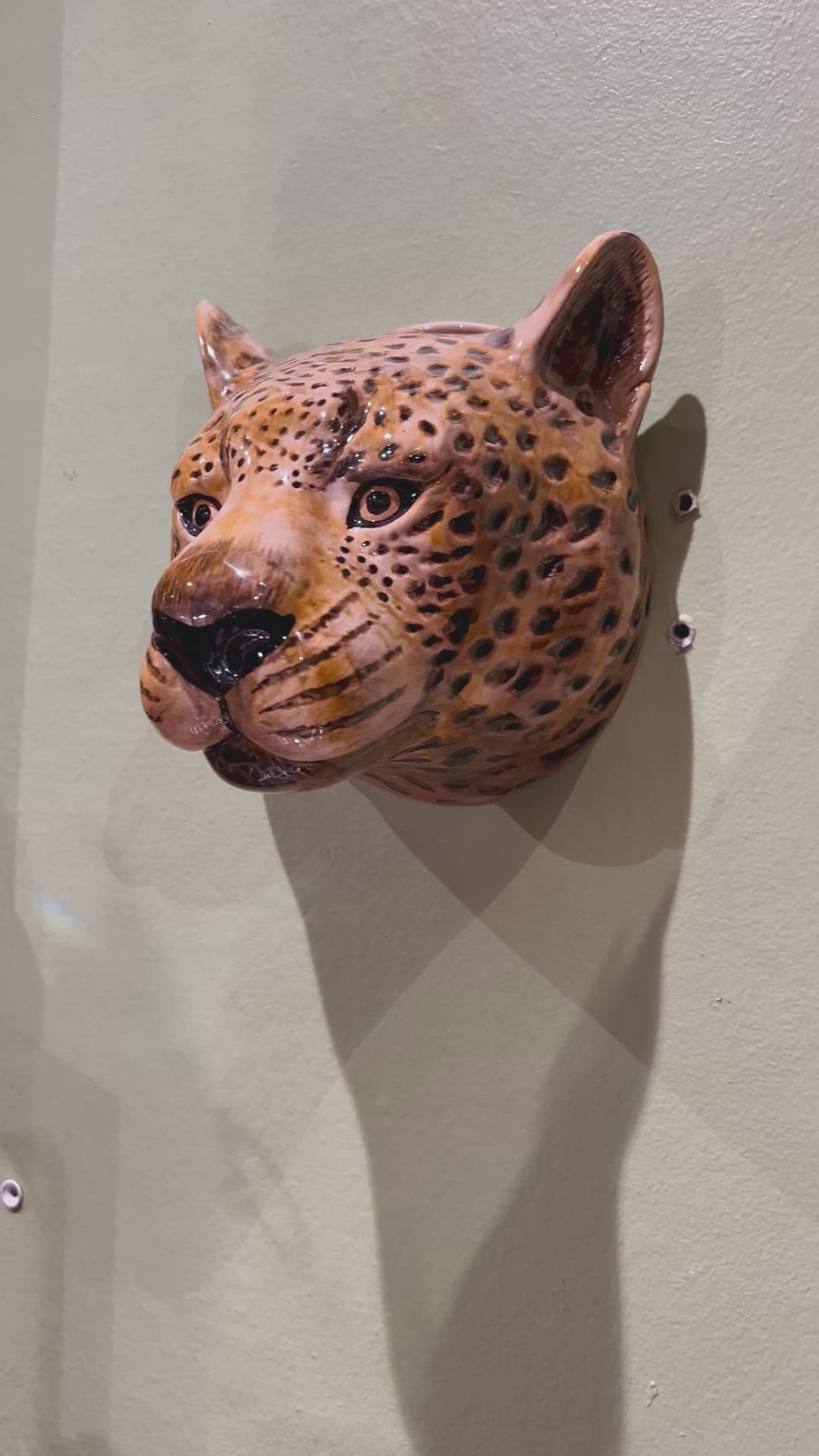 Stor veggvase - Leopard