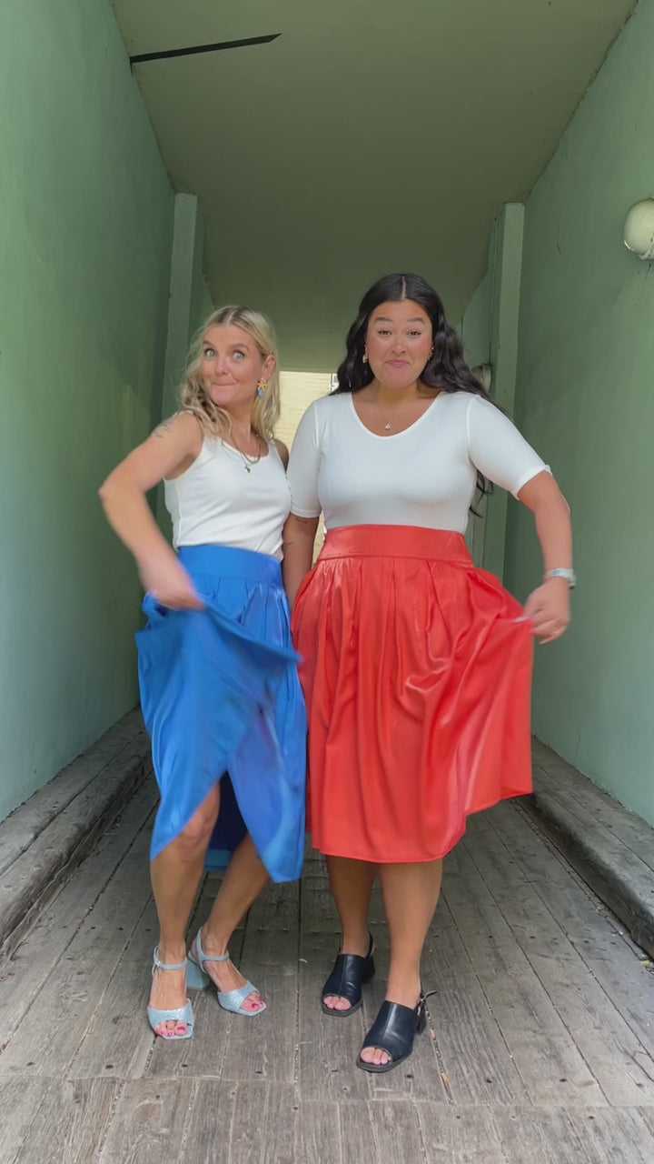 Party skirt - blue