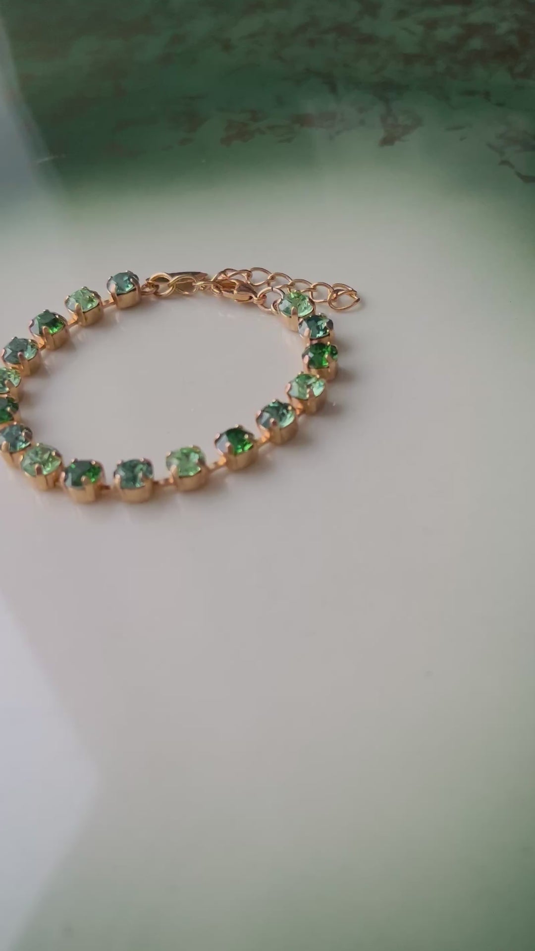 Nicola bracelet - green combo