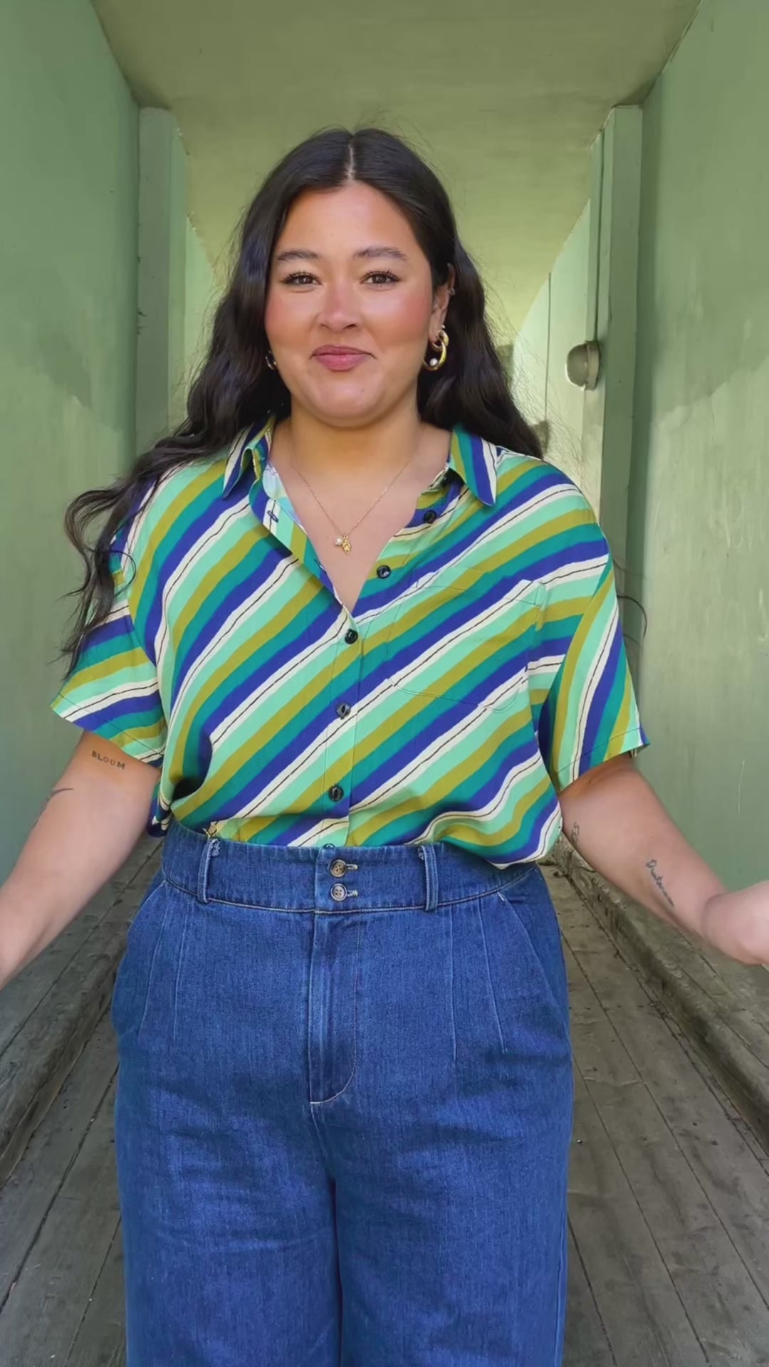 Evelina Cliff bluse